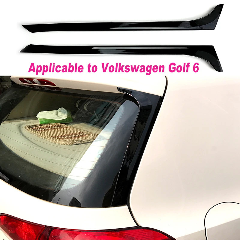 Applicable to Volkswagen Golf Six High 6 Golf Mk6 Side Wing Tail Spoiler Modification