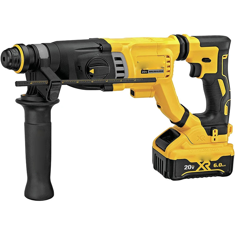 DCH263 28MM 1-1/8-inch Brushless Cordless Hand-held Rotary Hammer 20V 3-in-1 Lithium Electric Hamme
