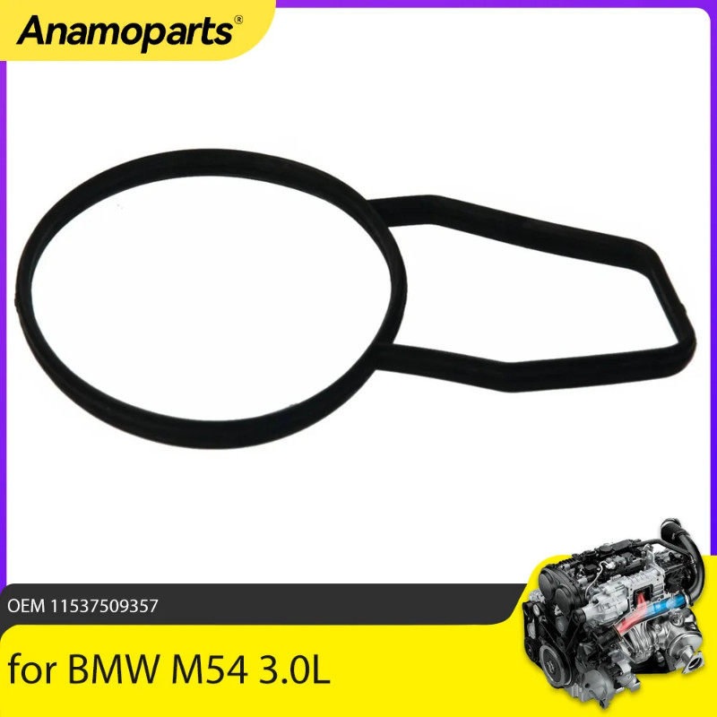 30pcs Engine Thermostat Housing Gasket Fit 2.5 3.0 L For BMW Z3 E39 E46 X3 X5 Z4 M52  M54 2.5L 3.0L