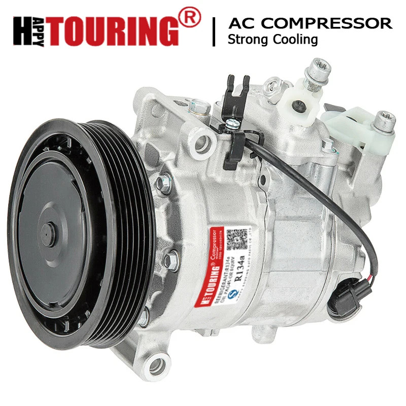 A/C Compressor for Audi A6 2006-2011 A6 Quattro Q5 S4 S5 3.0L 3.2L 4F0260805AF 8K0260805K 4G0260805