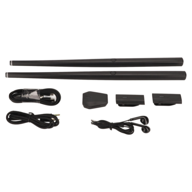 Virtual Reality Drum Set Low Noise Air Drum Sticks Set 2 Modes Drumsticks Portable Simulation Drum