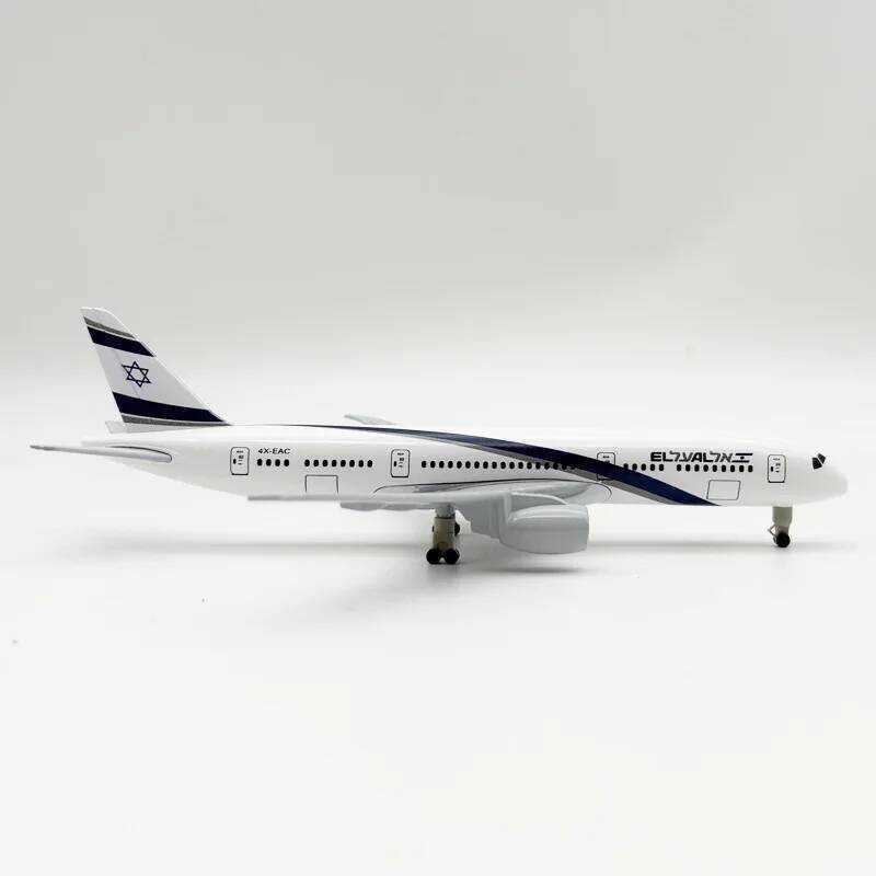 C Display 1:400 Scale B787 Model 20Cm Alloy Metal Toys Aircraft B787 Israel Airways Aircraft Model