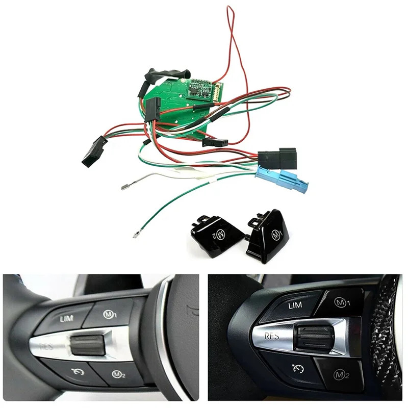 AASS-M1 M2 Sport Steering Wheel Button Module For BMW F10 F20 F22 F30 F32 F2 F26 F15 F26 M3 M5 550D