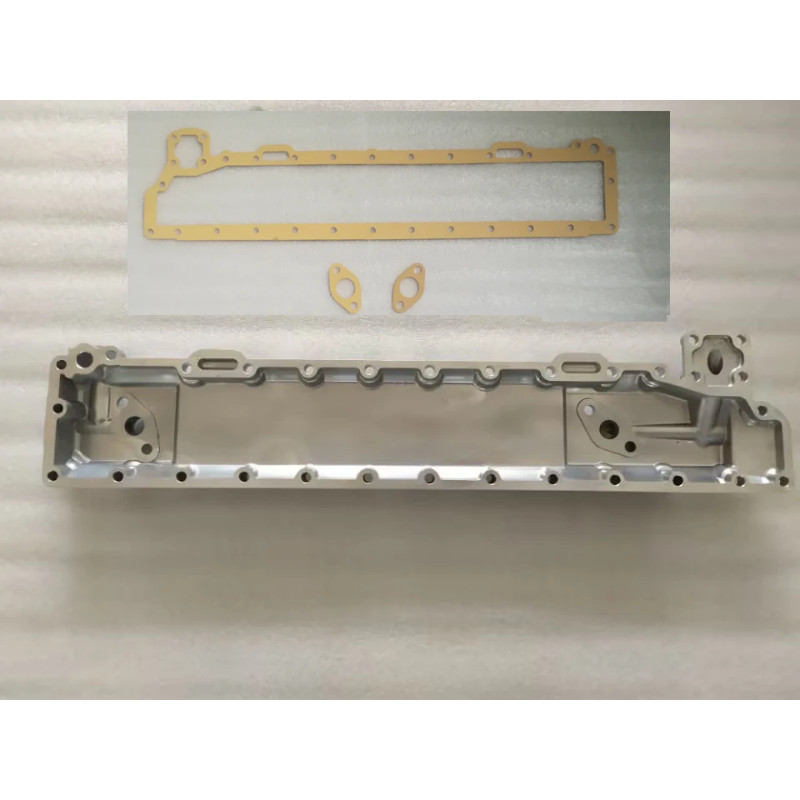 6BD1 6BG1 Engine Oil Cooler Cover For Isuzu Hitachi EX200 230-1-2-5-6 Excavator