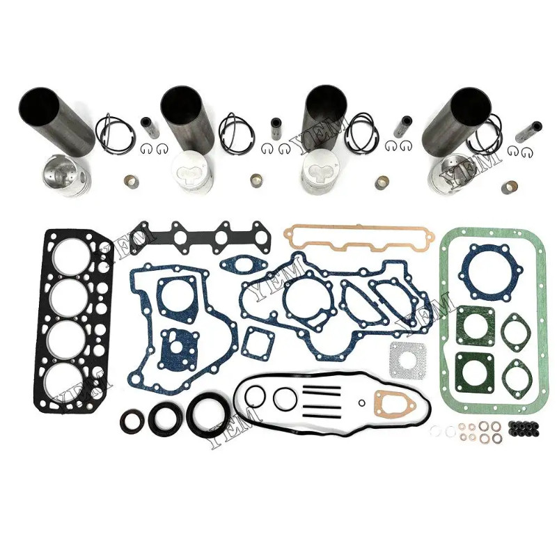 New Overhaul Kit With Gasket Set For Mitsubishi K4E-IDI engine spare parts