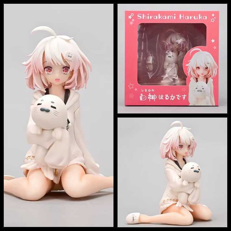 Virtual Anchor Haruka Haruka Haruka Seal Series Women High School Students Ice Rice Cake Model Boxed