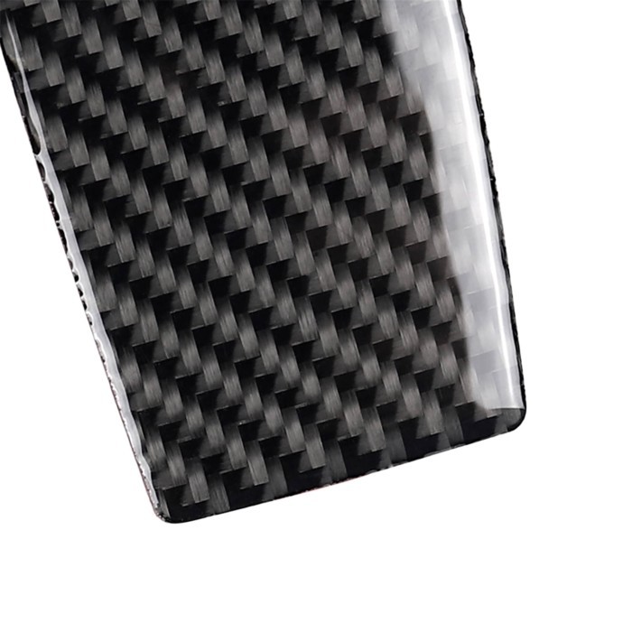1pc Car Carbon Fiber Gear shift Panel Cover Sticker For BMW 5 7 Series X3 X4 F07 F10 F25 F26 Auto I