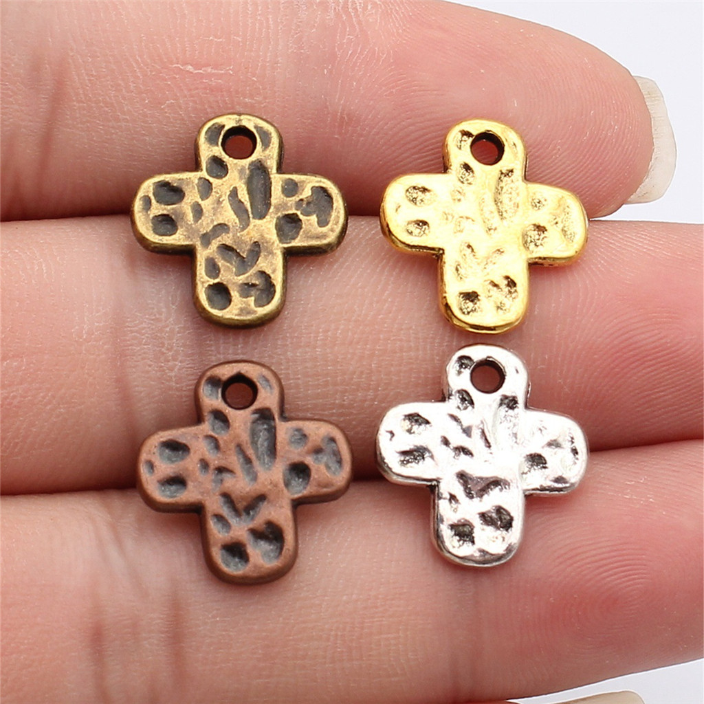 เครื่องประดับสังกะสีโบราณสไตล์คริสเตียน สร้อยข้อมือบราซิลลายละเอียดอารยธรรมเก่า