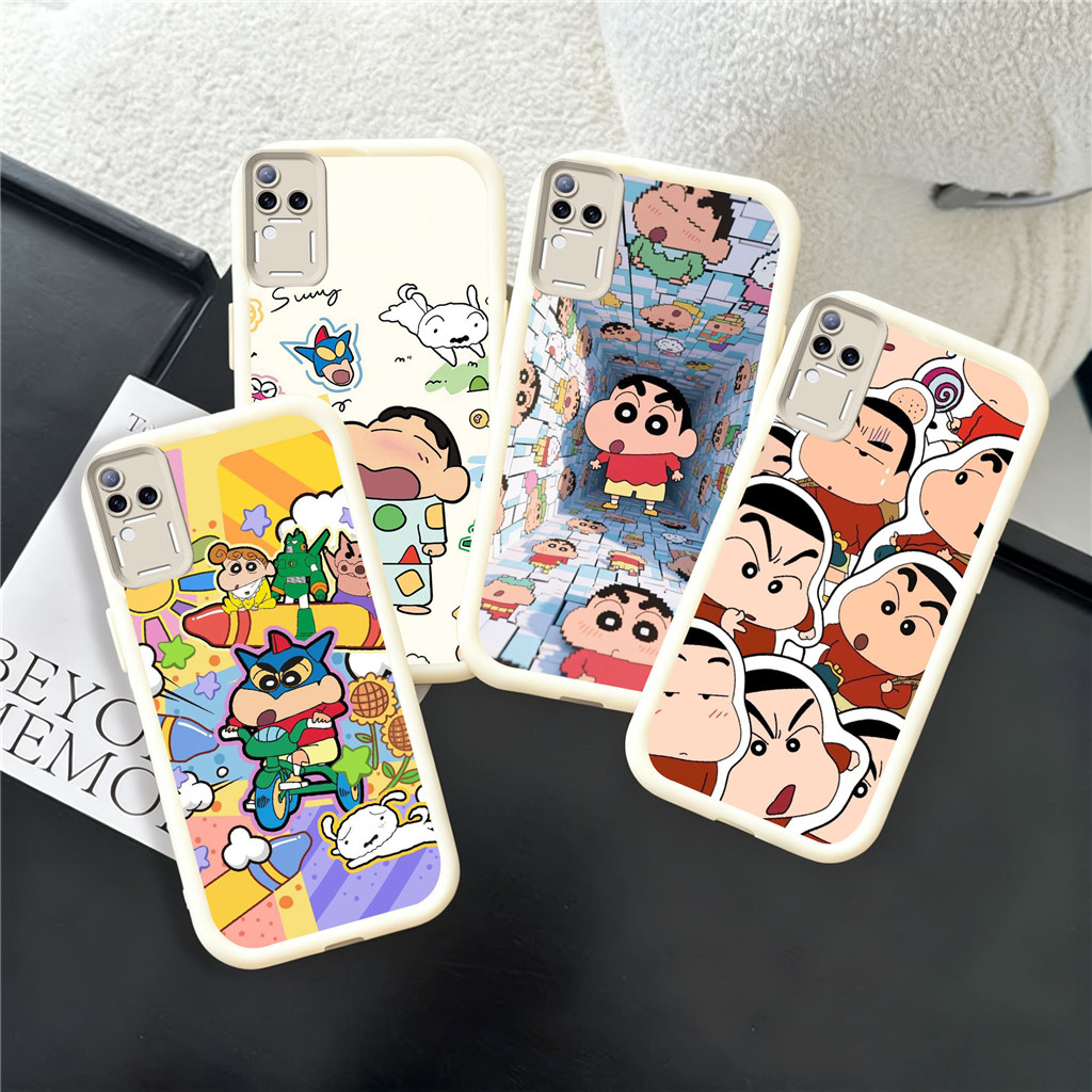 VK8 Crayon Shinchan สําหรับซิลิโคนอ่อนนุ่มกรณี VIVO Y33 Z1 Y200 Y51S Y19S Y300 Y01 Y02S Y200e Y53S Y