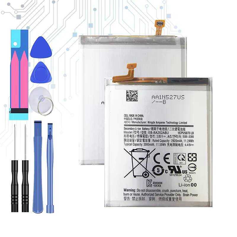 Mobile Phone Battery EB-BA0ABU 3000mAh For Samsung Galaxy 019 A0e A0E A0 A0F SM-A0F DS SM-A0 SM-A0J