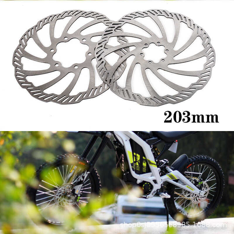 前 后 แผ่นเสียงเหมาะสําหรับ龙 Light Surron Light Bee 79bike电动野野盘