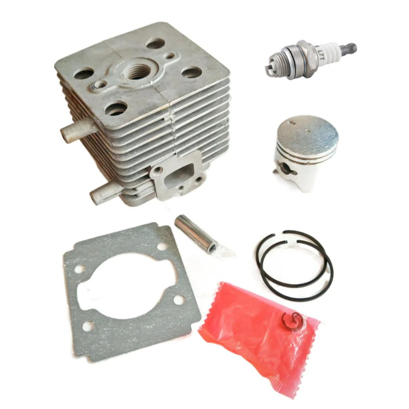 34mm Cylinder Piston Assembly For EB260A EB260 A Garden Tool Snow Blower Air Blower