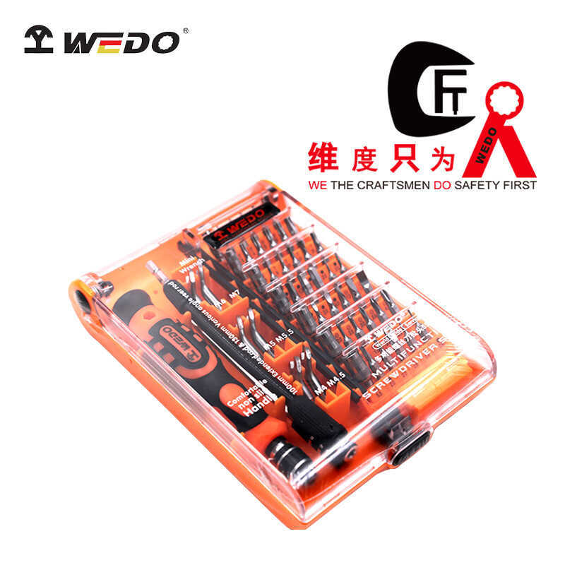 WEDO Repair 52 in 1 ชุดไขควงครบชุดเครื่องมือซ่อมโทรศัพท์มือถือชุดไขควง Bit WD1502