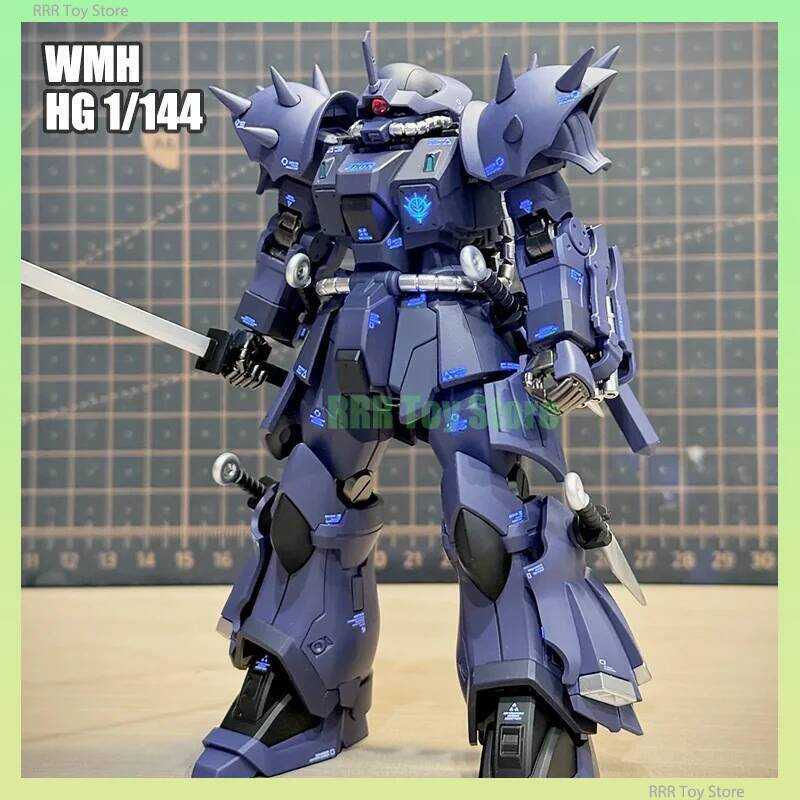 C In Stock WMH Model 1/144 HG Efreet Nacht Ms-08Tx/N Collection Assembly Model Kit Action Figure Ro