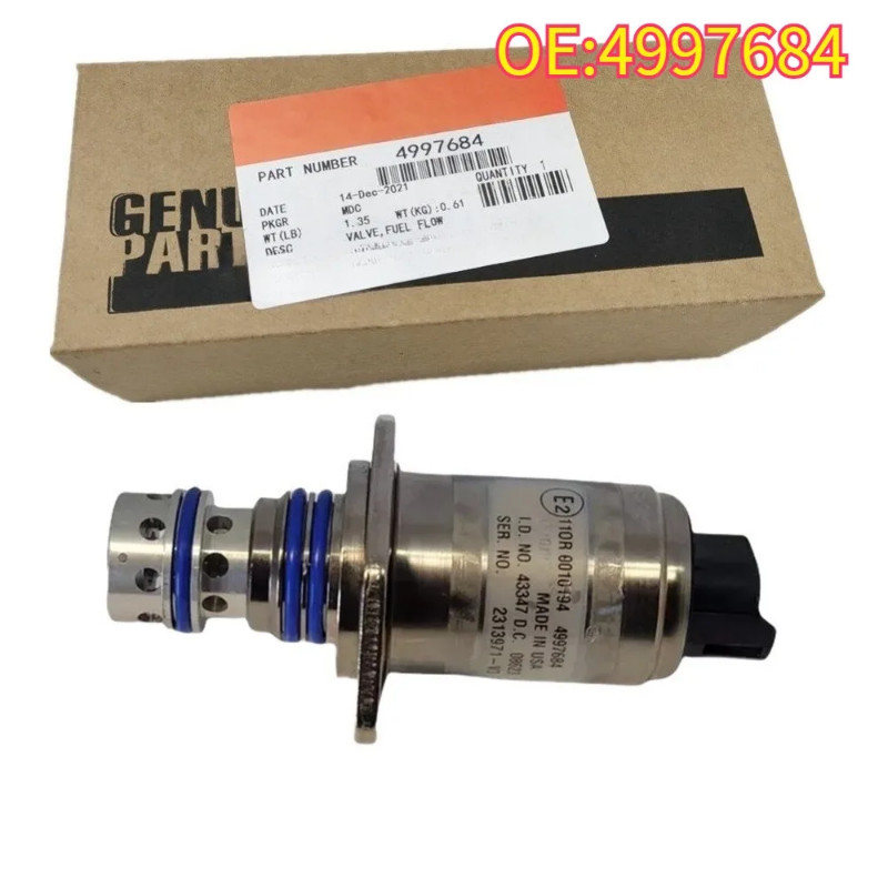For 4997684 Fuel Flow Valve 3933841 3928310 3933049 for 6CT 6C8.3 QSL9 Engine
