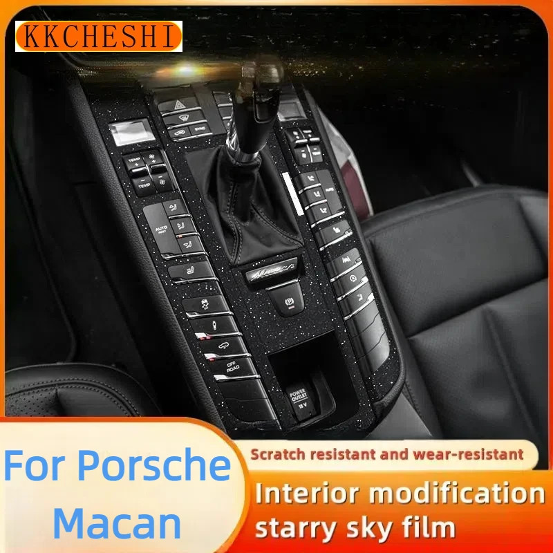 Car InteriorFor Porsche Macan 2014-2024 Starry Sky Film Interior Modification Central Control Instr