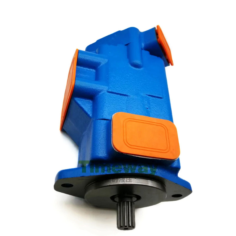 2520VQ Hydraulic Fixed Displacement Double Vane Pump 2520VQ17A811BA20 Tandem Vane Oil Pump Spline S