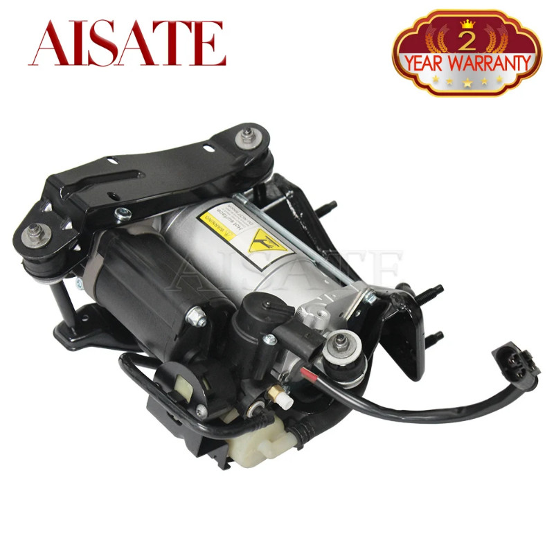 For Jaguar Super V8 XJ8 XJR XJ X350 X358 2004-2009 Air Suspension Compressor Pump With Bracket And