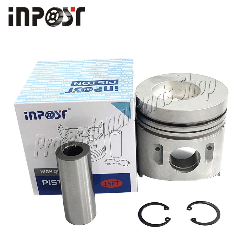 1 set 4D32 STD Piston Kit For Mitsubishi Diesel Engine 4D32 4D32T