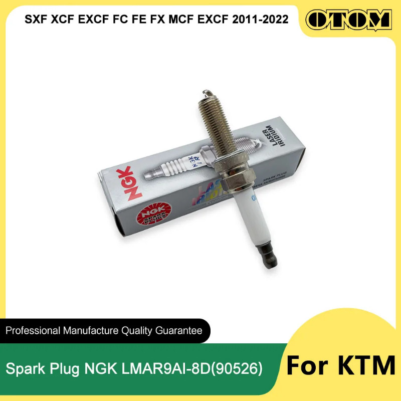 OTOM 2011-2025 Motorcycle Ignition Spark Plug Engine Part LMAR9AI-8D For KTM SXF XCF EXCF HUSQVARNA