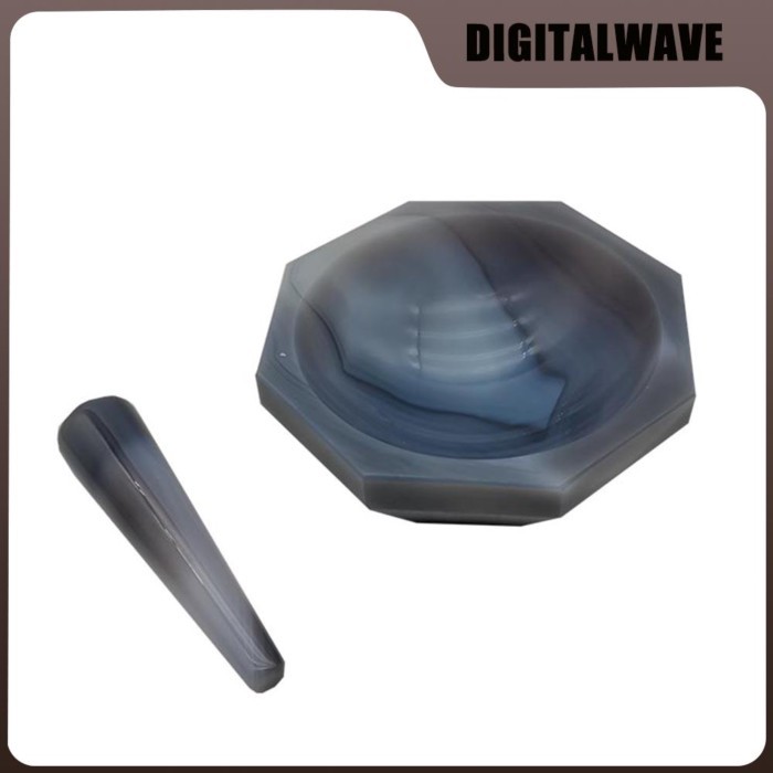 30mm To 130mm 1set Carnelian Mortar and Pestle FIRST-GRADE Pure and Natural AGATE Mortar with Pestl