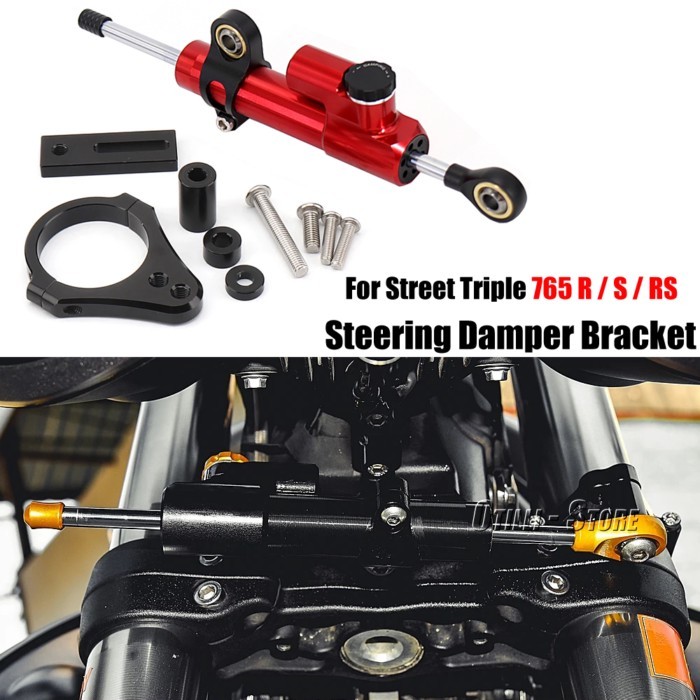 For Street Triple 765RS 765 RS STREET TRIPLE 765S 765R 765 S R New Damper Shock Absorber Stabilizer