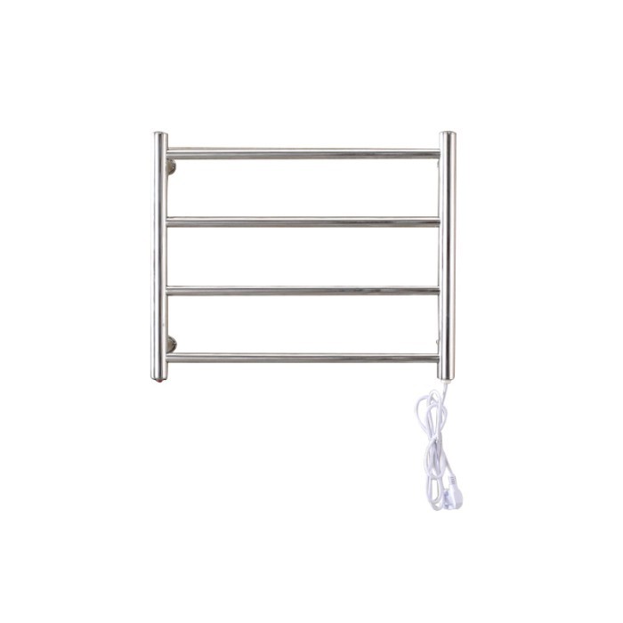 IP56 Electric Wall Mounted Towel Warmer Rail Heated Rack 304 stainless steel Fashion Square towel w