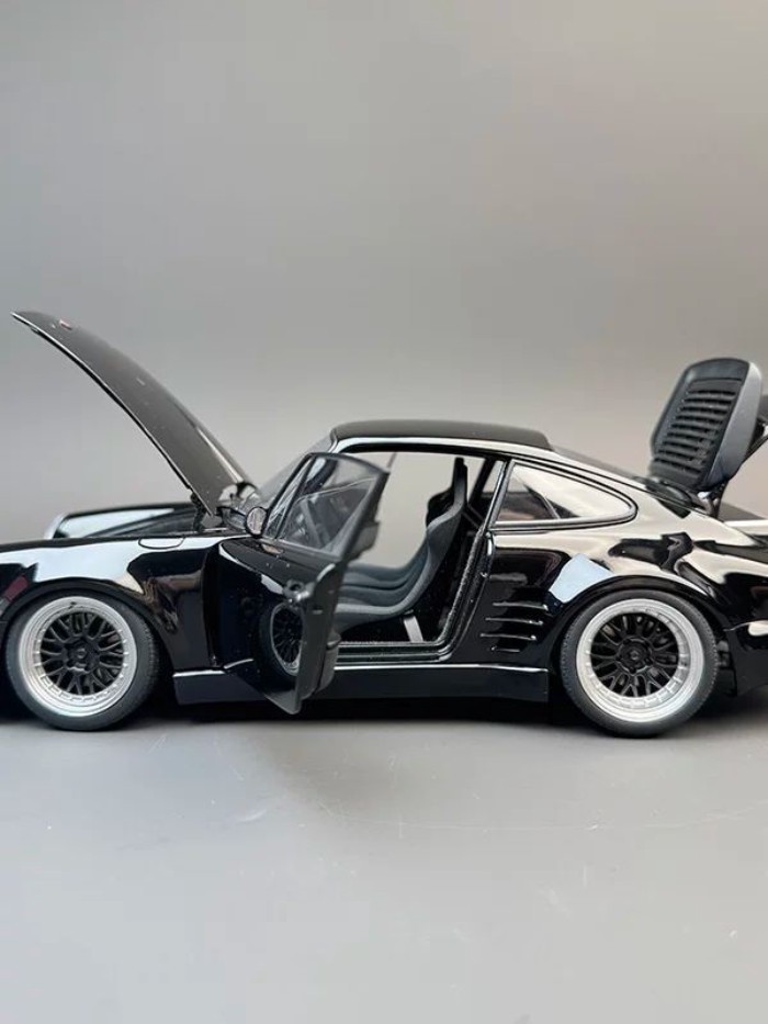 Otto 1: 18 Wangan PORSCHE PO 911 (930) TURBO โมเดลรถ Blackbird