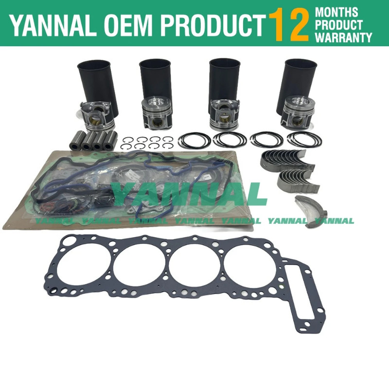 New J05E J05ET JO5E Overhaul Rebuild Kit For Hino Engine Kobelco SK125W-3 SK200-8 SK250-8 SK260-8 P