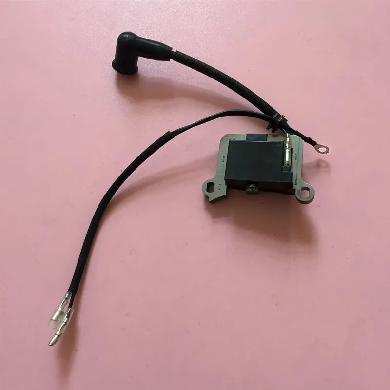 1E48F ignition coil fit for 63cc brush cutter grass trimmer 48 engine 48F grass cutter mower igniti