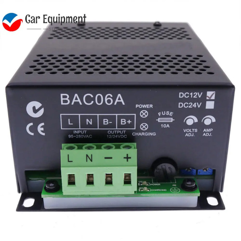 Generator Battery Charger BAC06A-12V for Smartgen BAC-06A BAC-06 12V BAC06 24V