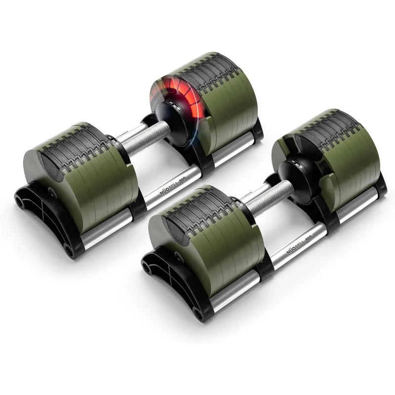 Adjustable Dumbbells Pair 5-80 lbs: the Adjustable Dumbbell Set and Free Weight Set to Replace 16 S