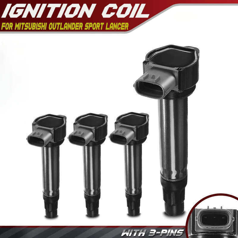 4PCS คอยล์จุดระเบิดสําหรับ Mitsubishi Outlander Sport 2011-2017 Lancer 2008-2017 1832A016 สําหรับ MI