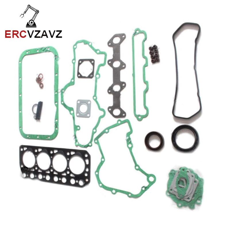 K4E K4E-DI Engine Gasket Kit for Hanix N260 Excavator Machine Mitsubishi Engine