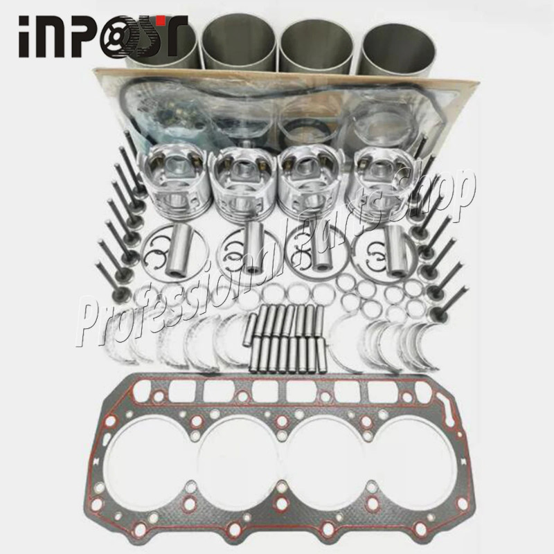 New 4TNV98 4TNV98T 4TNV98-XBV Overhaul Rebuild Kit STD fits for Yanmar Engine