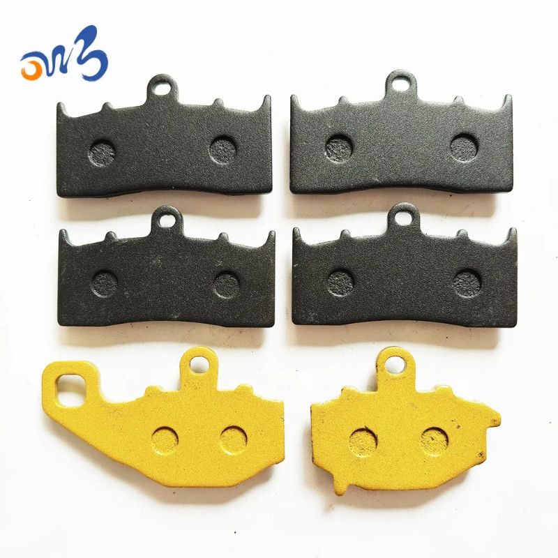 3 Pair Front Rear Brake Pads for KAWASAKI ZR400 ZRX400 ZRX400-II 1998-2008