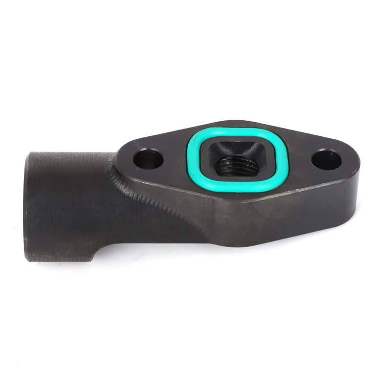 10AN ORB Drain Turbocharger Mount For VS racing 78 75 Gen 3 Turbocharger Turbo Mount T4 T6 Mid Fram