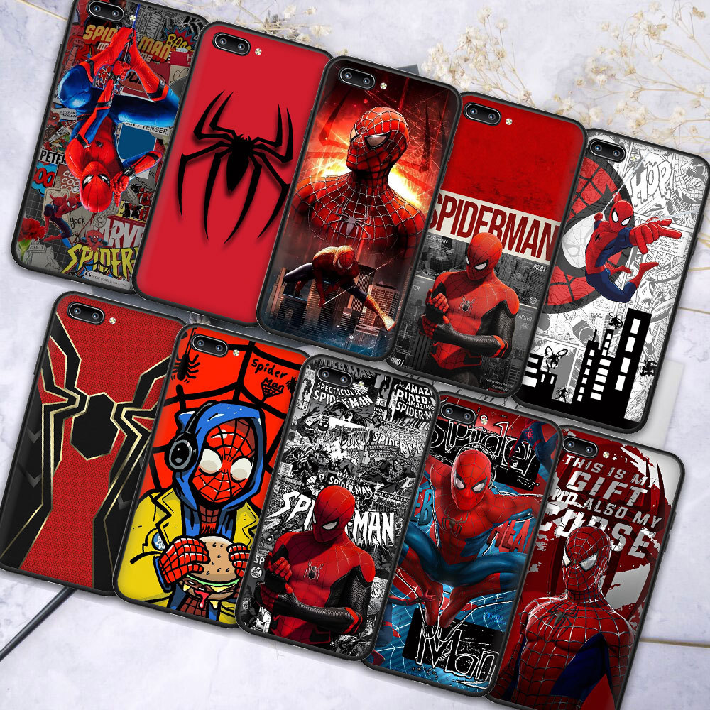 เคสTPUป้องกันHuawei Nova 2i 2Lite 3i 4E 5i 5T 7 7SE 8i 77RH Marvel Spider-Manซิลิโคนอ่อนนุ่มเคสโทรศั