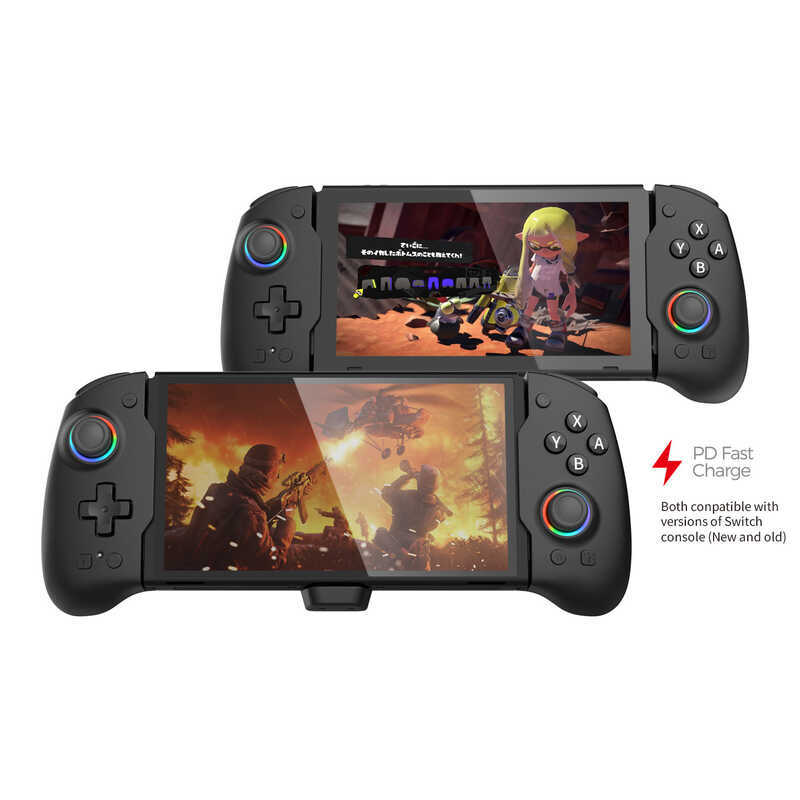 TNS-19252 In-Line Handle NS Handle Grip switch Console Game Plug Play