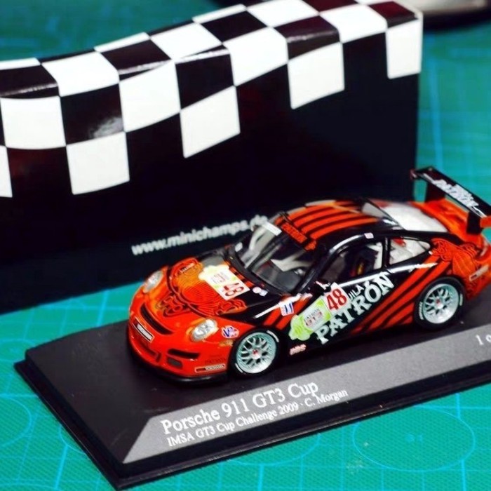 Mini Cut MINICHAMPS 1/43 Porsche 911 GT3 CUP-IMSA GT3 CHALLENGE
