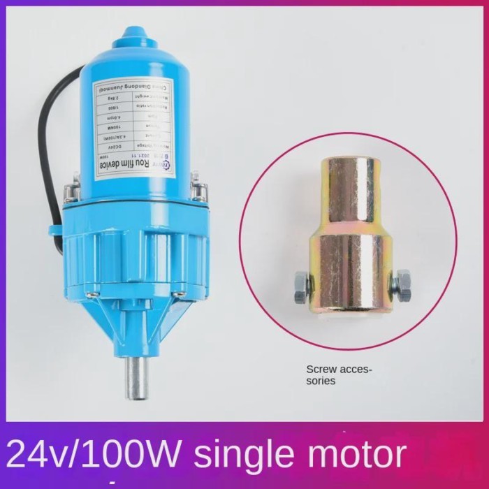 220V NEW Electric Film Roll 24V Greenhouse Roller Shutter Greenhouse Greenhouse Farm Automatic Vent