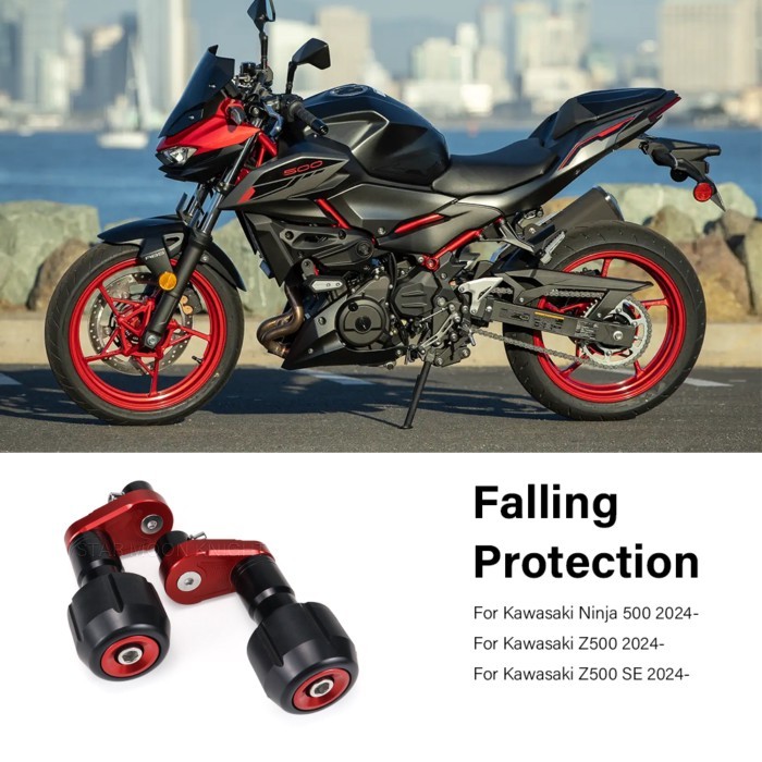 Frame Sliders For kawasaki Ninja500 Ninja 500 Z500 SE Z500 Motorcycle Accessories Fairing Falling P