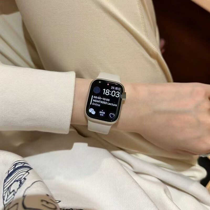 S10Pro สมาร์ทวอทช์ Huaqiangbei โทรผ่านบลูทูธ MicroPay Multi-Function กีฬา Pedometer นาฬิกาน้ําตาลในเ