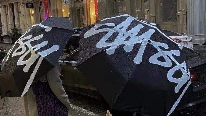 2026 ร่มกันแดด Stussy Automatic ร่ม Rain Or Shine