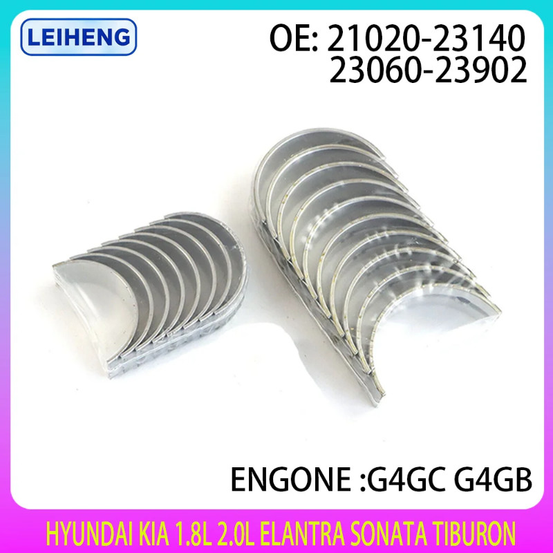 Engine Main &  Rod Bearings Kit for Hyundai KIA 1.8L 2.0L L4 16V GAS 1.8 2.0 L ELANTRA SONATA TIBUR