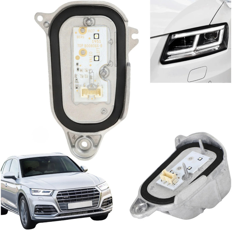 Q5 8R0941475B 8R0941476B Left & Right Sidelights Daytime Running Light Module DRL for Audi 2013 201