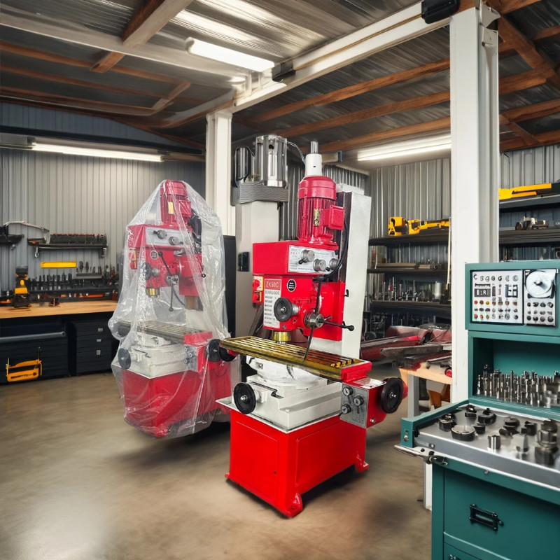 ZX50C New Vertical Drilling Milling Machine Small Home Use CNC with Motor Gear Bearing for Construc