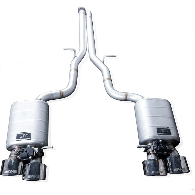 [Custom product] Mercedes-Benz slk55amg 5.5 Stainless steel 304 exhaust system Catback exhaust muff