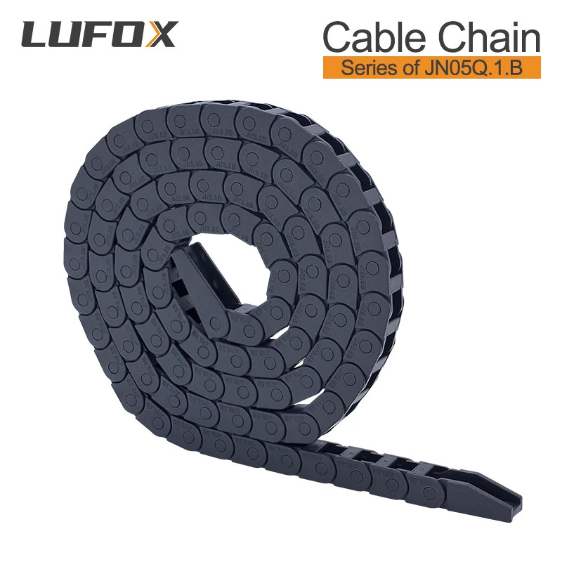 Hight Quality 1meter Cable Drag Chain Bridge type cannot be opened Series of JN05Q.1.B  5*5  Bendin