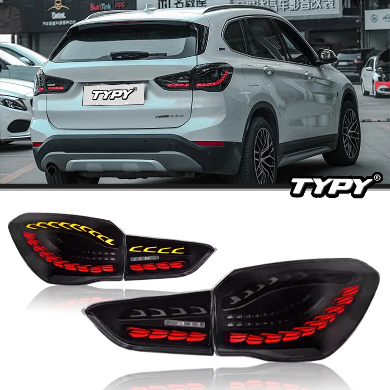 TYPY Car Styling For BMW X1 F48 Taillight 2016-2021 F49 LED Tail Light DRL Dynaimc Sequential Turn